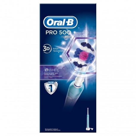 Oral-B PRO 500 3DW Електрическа четка за зъби