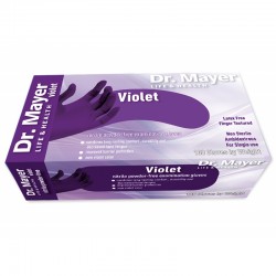 Manusi examinare nitril Violet Dr.Mayer - XS