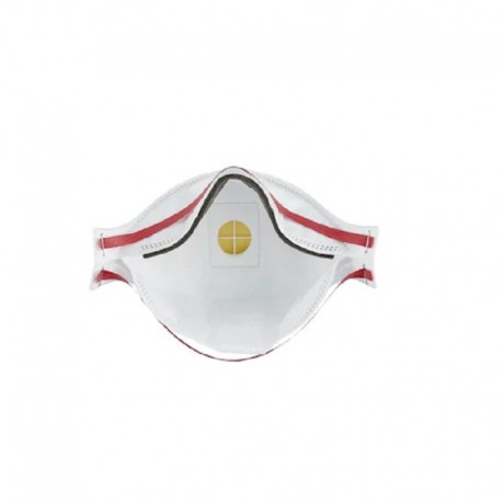 Защитна маска за лице 3M Aura 9332 FFP3, Еднократна употреба, Бяла