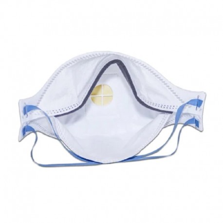 Защитна маска за лице 3M Aura 9322 FFP2, Еднократна употреба, Бял